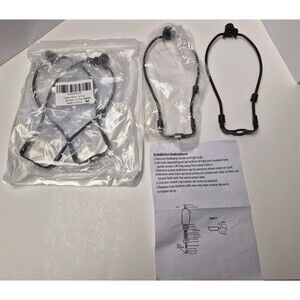 4 PC Bronze 8 Inch Lamp Harp New